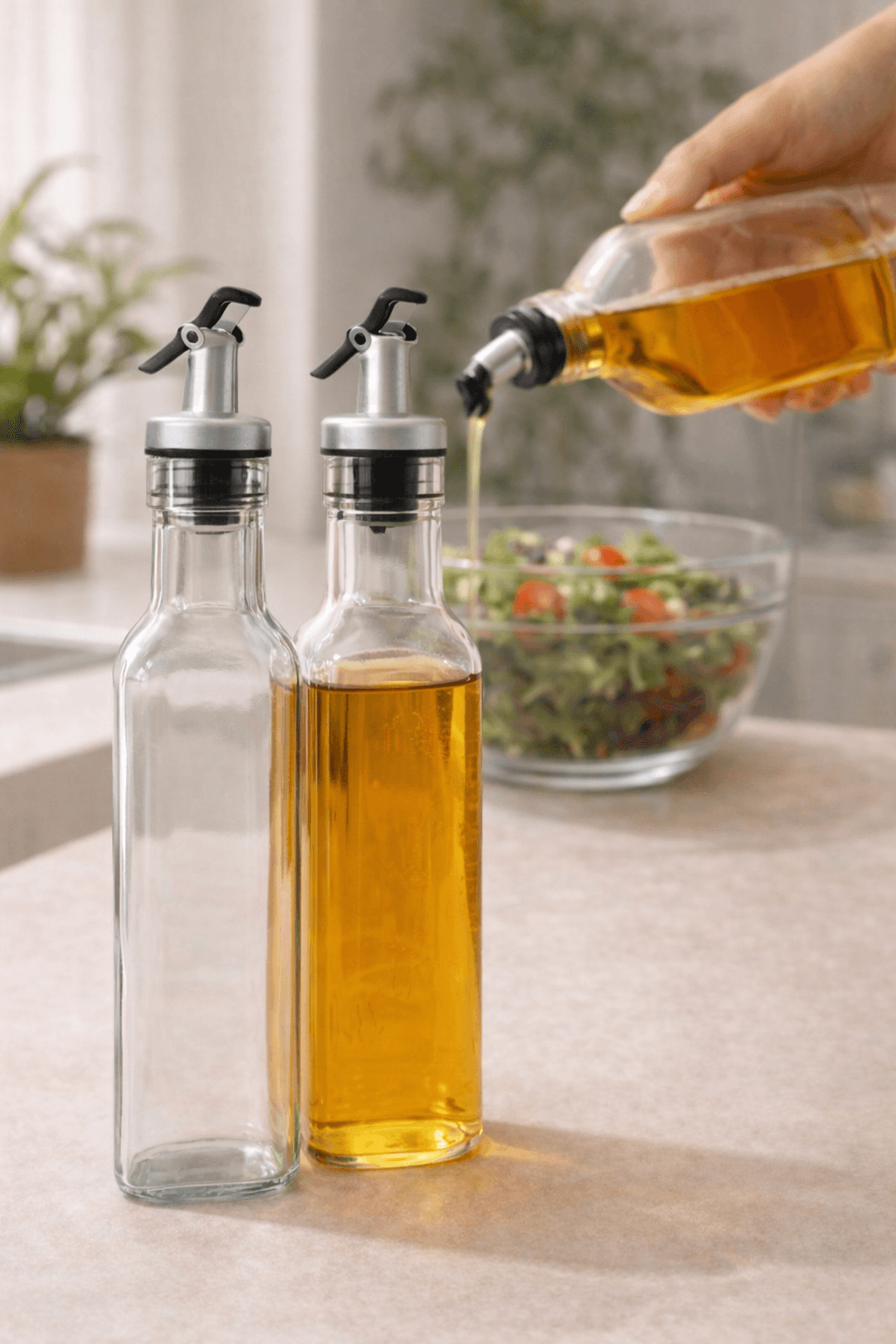 Bouteille à l’huile