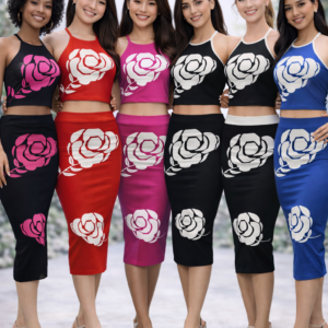 Ensemble Rose Chic 2 Pièces