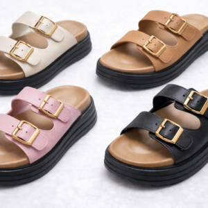 Classic Buckle Comfort Slides