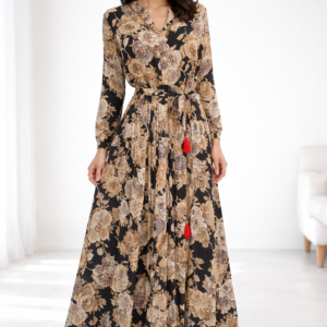 Robe Longue Floral Chic