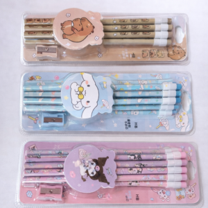 Kit Crayon Cute School Set