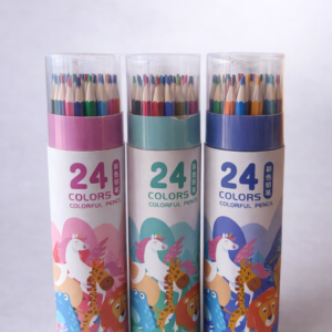 Boîte Crayon Couleur Premium – 24 Couleurs